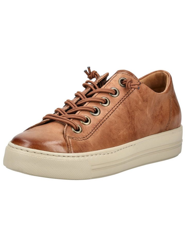 Paul Green Sneaker Glattleder Sneaker (braun)