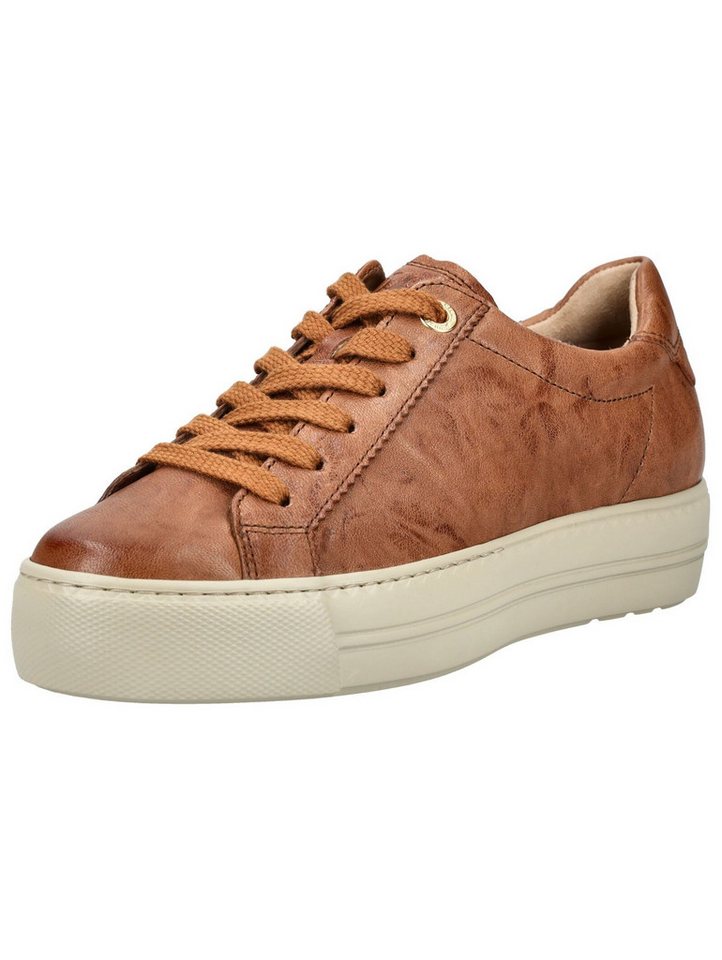 Paul Green Sneaker Glattleder Sneaker (braun)
