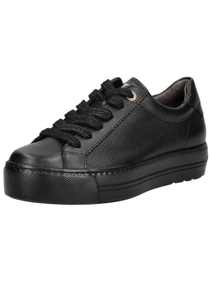 Paul Green Sneaker Glattleder Sneaker (schwarz)