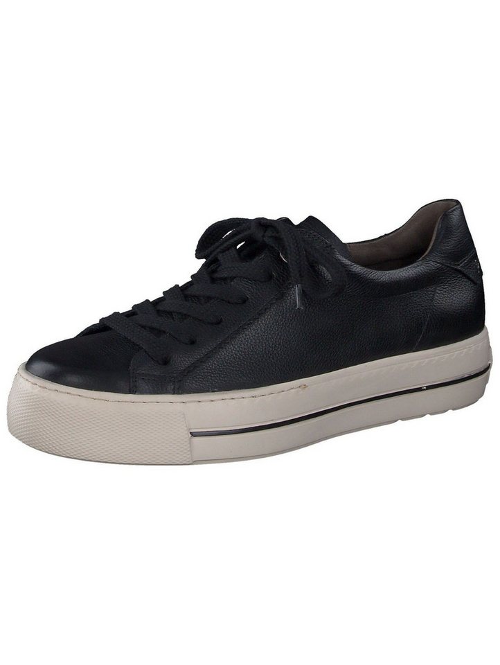 Paul Green Sneaker Glattleder Sneaker (schwarz)