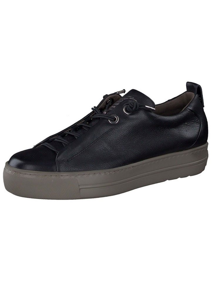Paul Green Sneaker Glattleder Sneaker (schwarz)