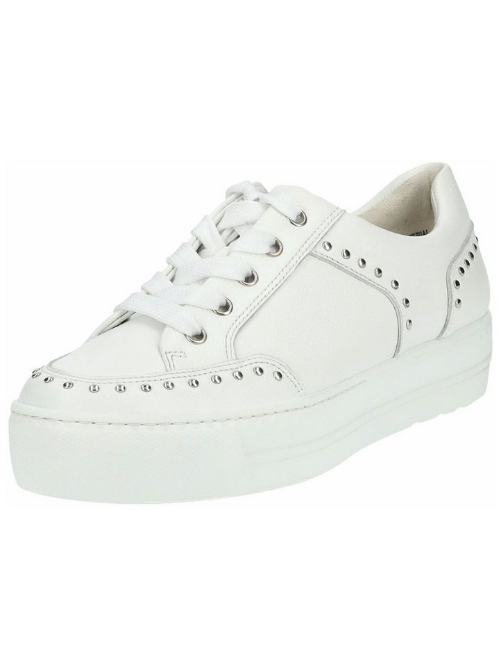Paul Green Sneaker Glattleder Sneaker (weiß)