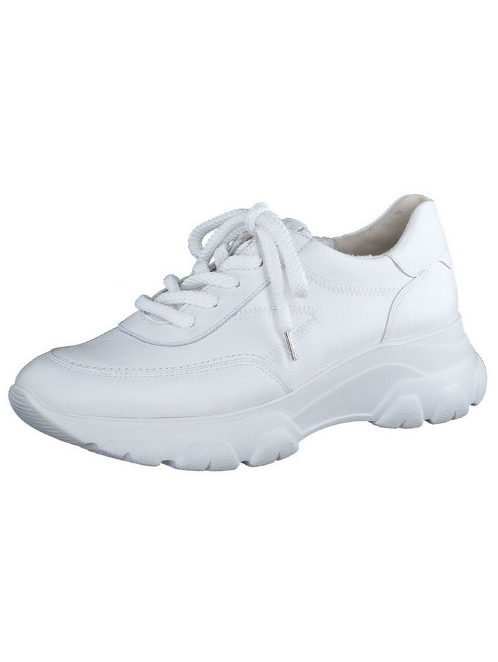 Paul Green Sneaker Glattleder Sneaker (weiß)