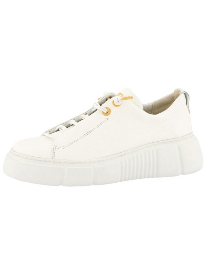 Paul Green Sneaker Glattleder Sneaker (weiß)