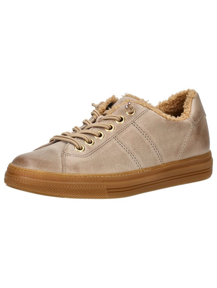 Paul Green Sneaker Nubukleder Sneaker (beige)