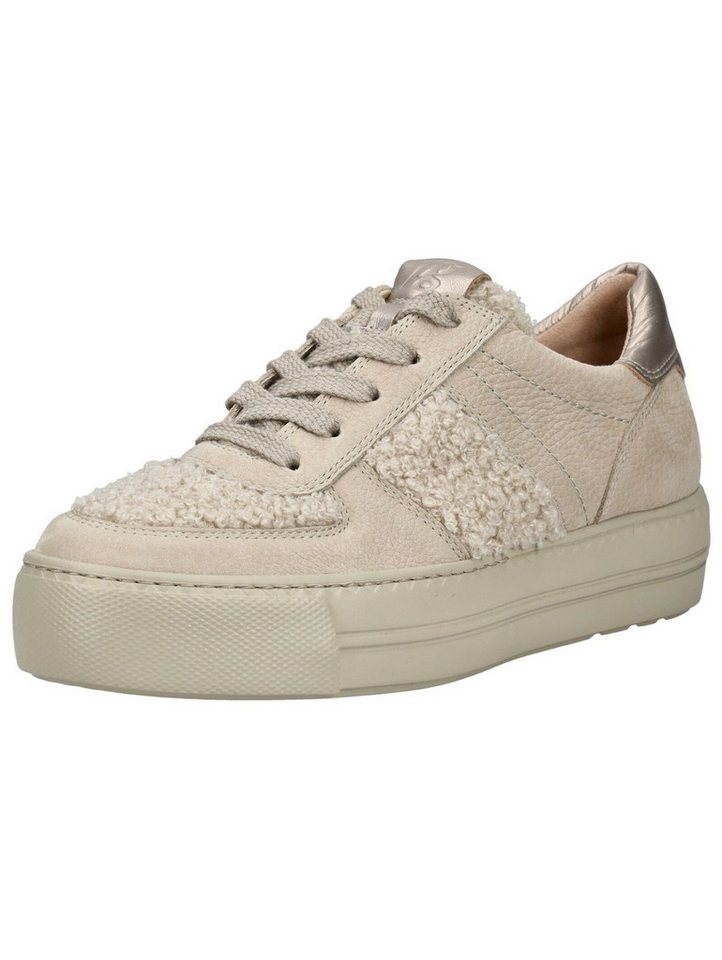 Paul Green Sneaker Nubukleder Sneaker (beige)