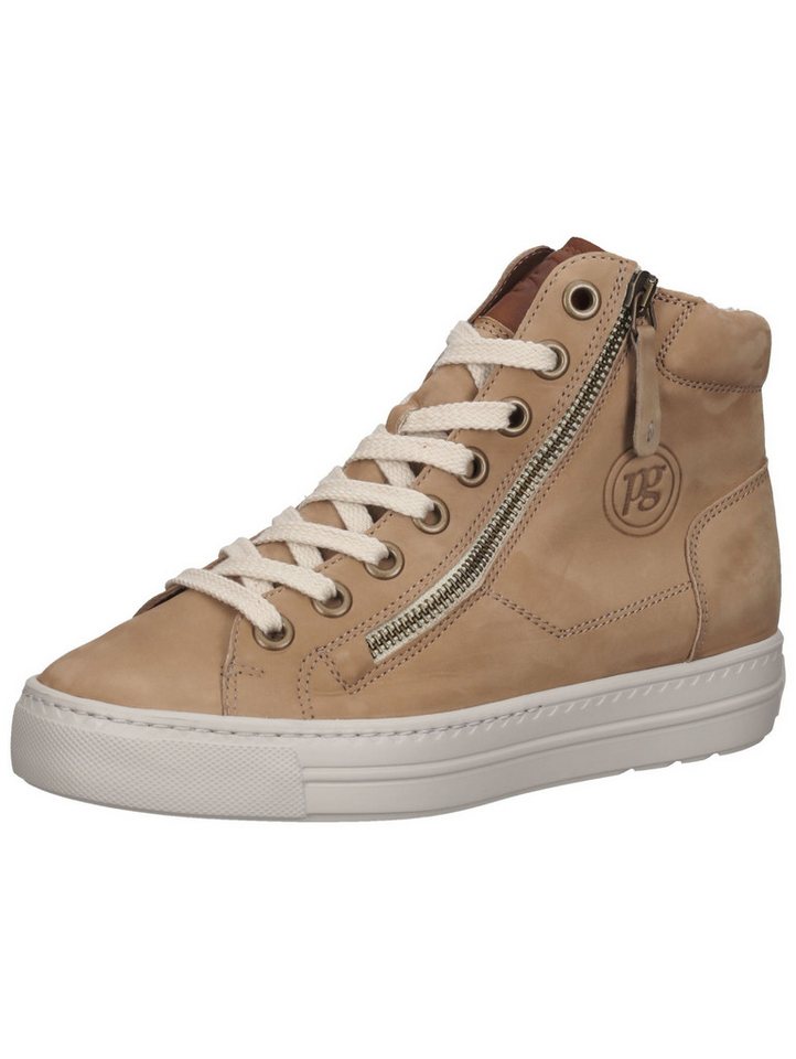 Paul Green Sneaker Nubukleder Sneaker (braun)