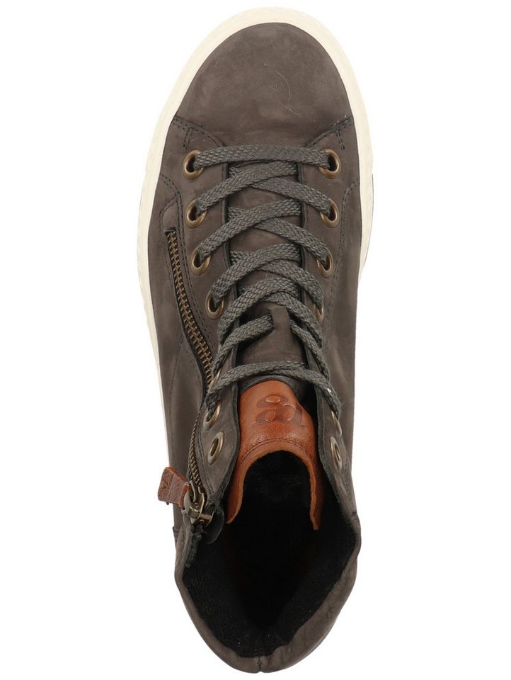 Paul Green Sneaker Nubukleder Sneaker (grau)