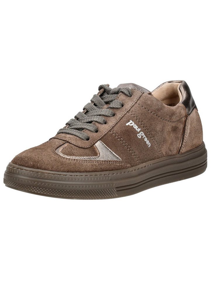 Paul Green Sneaker Veloursleder Sneaker (braun)