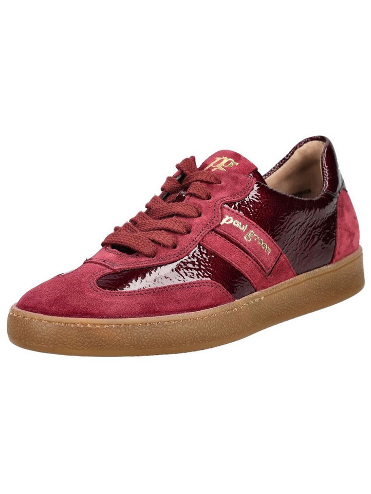 Paul Green Sneaker Veloursleder Sneaker (Wine Lack)