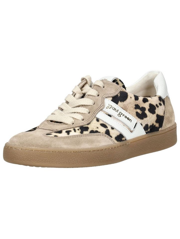 Paul Green Sneaker Veloursleder/Textil Sneaker (Leopard)