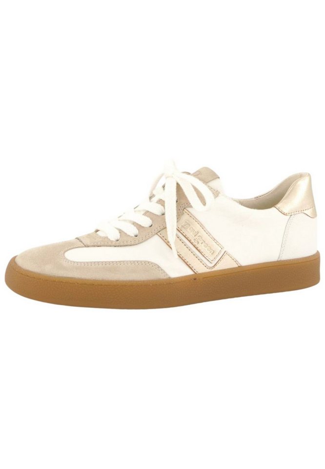 Paul Green Sneaker Veloursleder/Textil Sneaker (weiß)