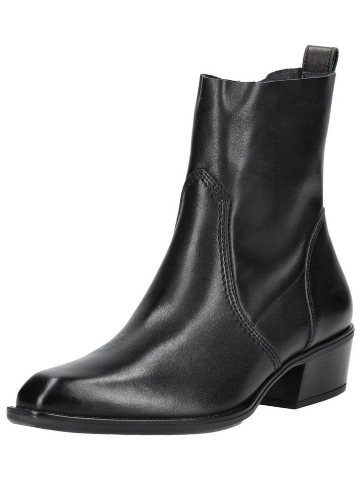 Paul Green Stiefelette Glattleder Stiefelette (schwarz)