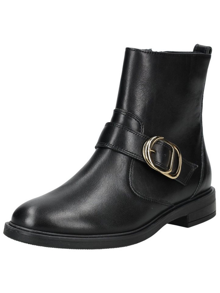 Paul Green Stiefelette Glattleder Stiefelette (schwarz)