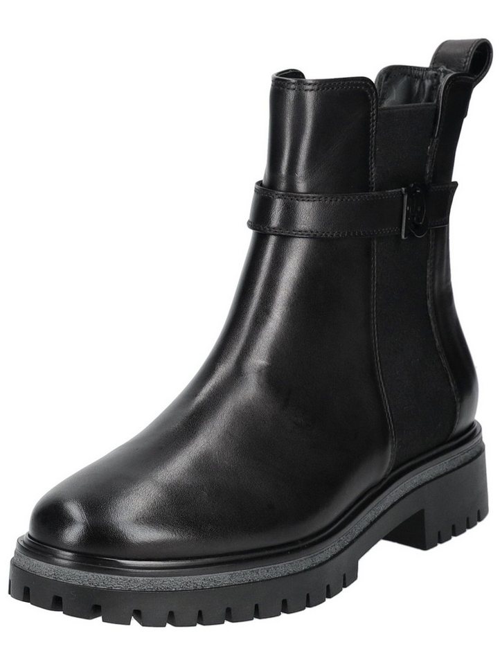 Paul Green Stiefelette Glattleder Stiefelette (schwarz)