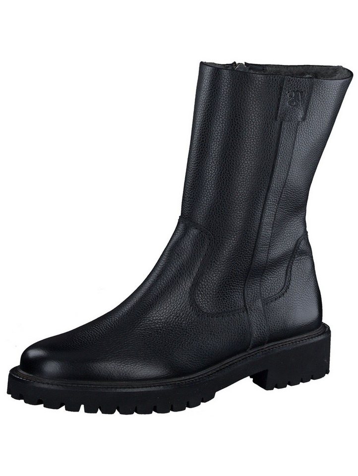 Paul Green Stiefelette Glattleder Stiefelette (schwarz)