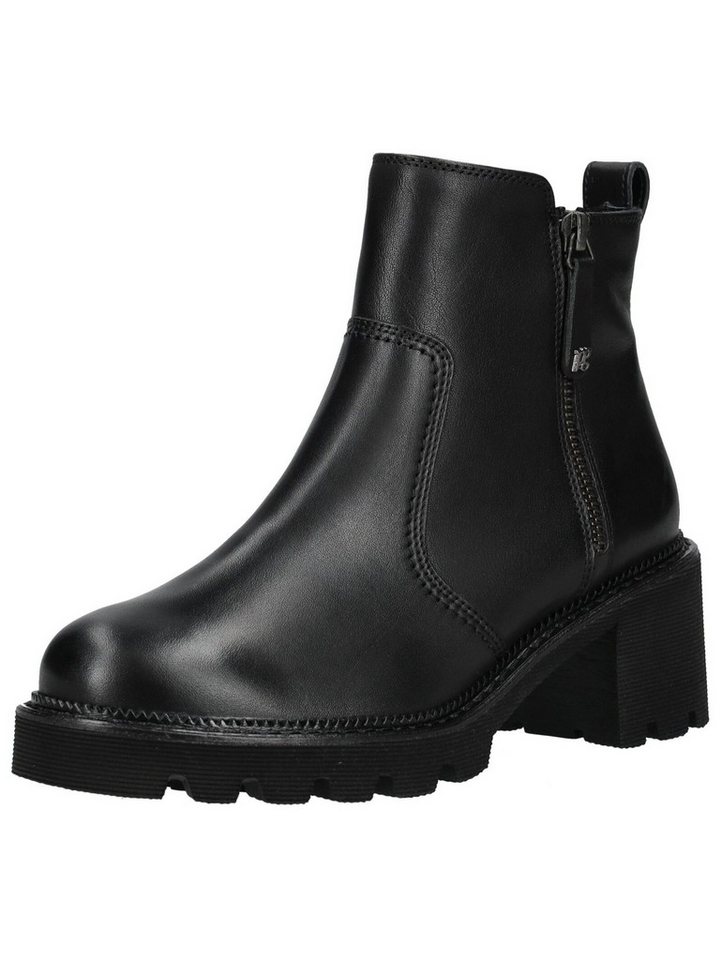 Paul Green Stiefelette Glattleder Stiefelette (schwarz)