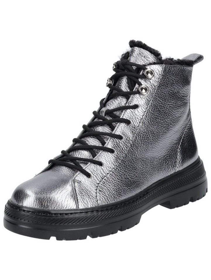 Paul Green Stiefelette Leder Schnürstiefelette