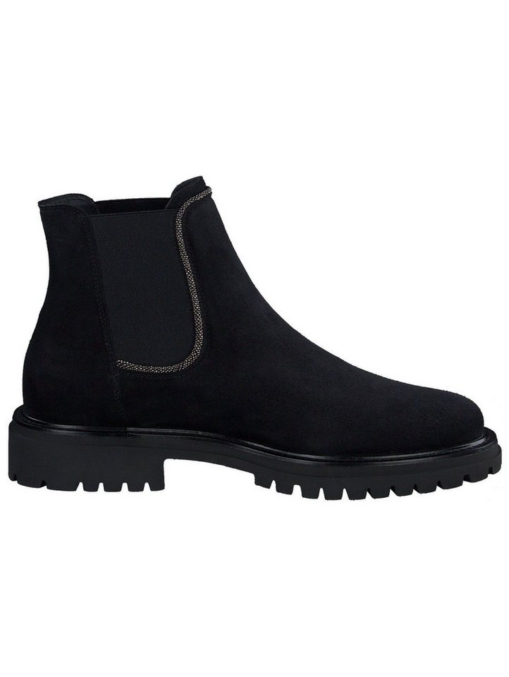 Paul Green Stiefelette Leder Stiefelette (schwarz)
