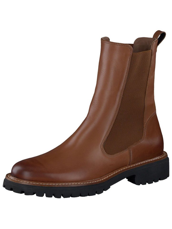 Paul Green Stiefelette Leder/Textil Stiefelette (braun)