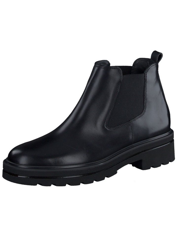 Paul Green Stiefelette Leder/Textil . Stiefelette (schwarz)