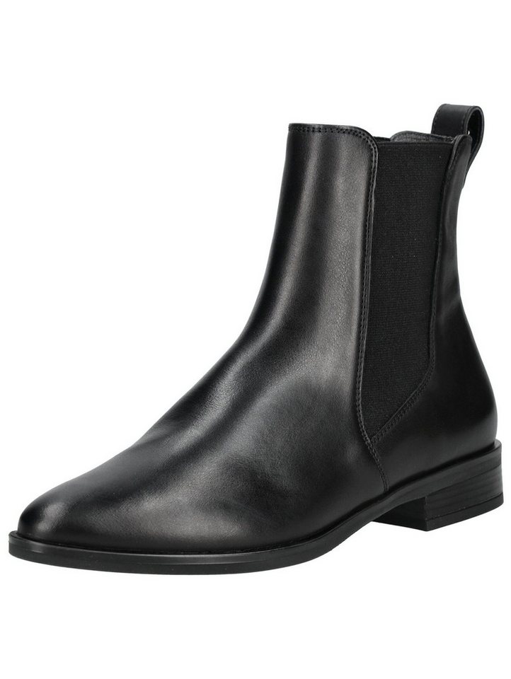 Paul Green Stiefelette Leder/Textil Stiefelette (schwarz)