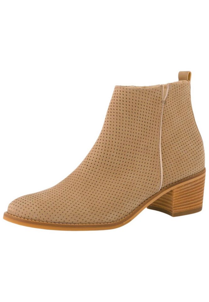 Paul Green Stiefelette Nubukleder Stiefelette