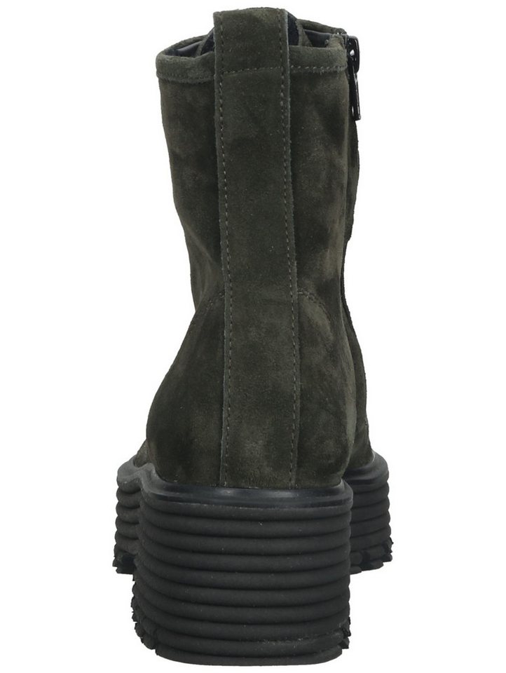 Paul Green Stiefelette Veloursleder Schnürstiefelette