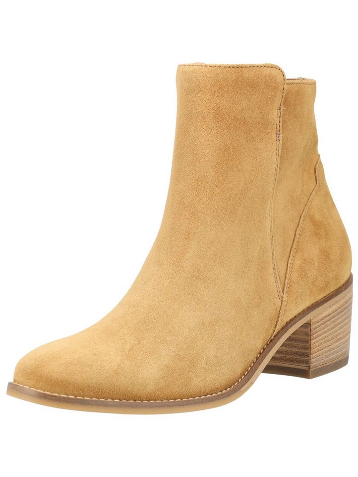 Paul Green Stiefelette Veloursleder Stiefelette (braun)