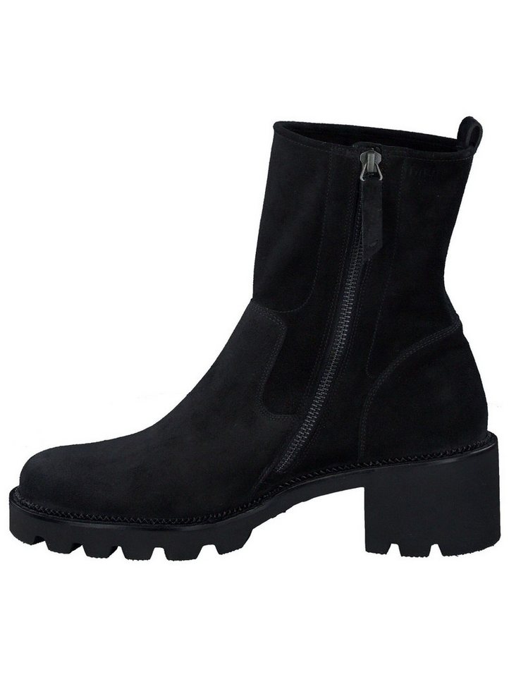 Paul Green Stiefelette Veloursleder Stiefelette (schwarz)