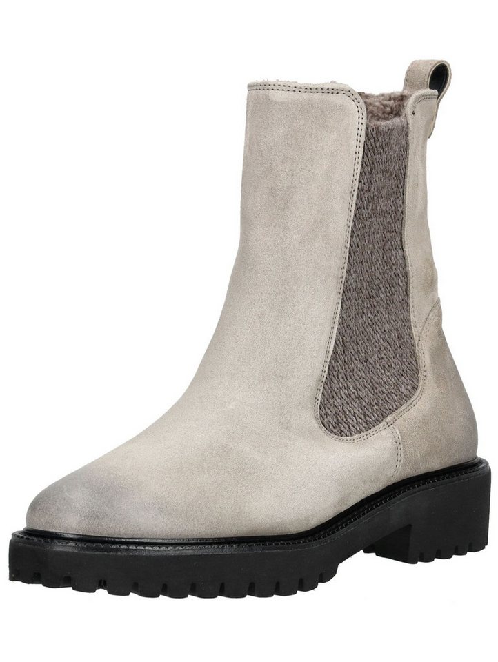 Paul Green Stiefelette Veloursleder/Textil Stiefelette (grau)