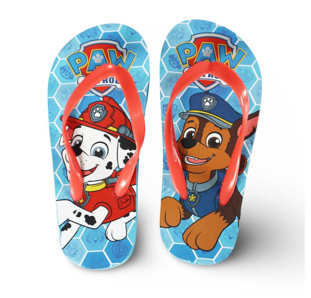 Paw Patrol Chase Kinder Flip Flops Sandalen Latschen Zehentrenner