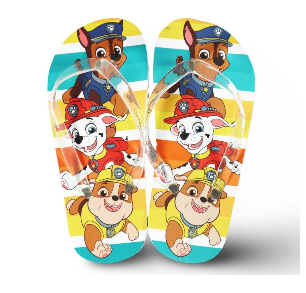 Paw Patrol Chase Kinder Flip Flops Sandalen Zehentrenner Gr. 25 bis 34