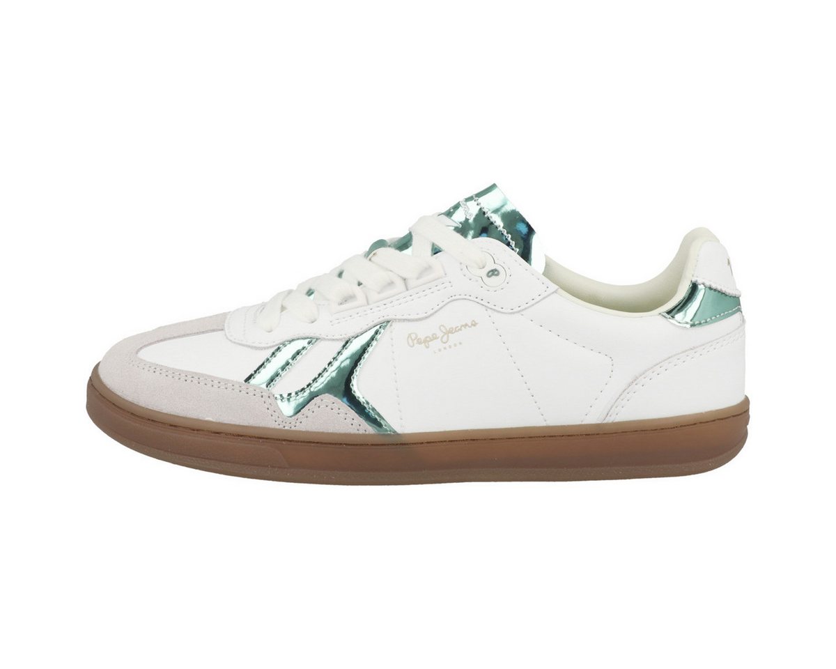 Pepe Jeans Ball Rise Damen Sneaker Turnschuhe, Sportschuhe, Freizeitschuhe, Halbschuhe, Schnürschuhe