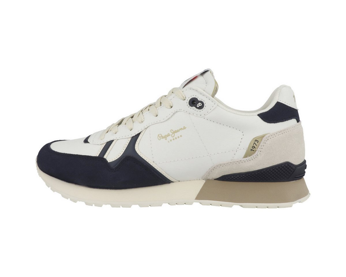 Pepe Jeans Brit Ivy Herren Sneaker Turnschuhe, Sportschuhe, Freizeitschuhe, Halbschuhe, Schnürschuhe