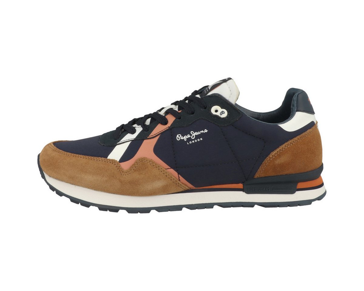 Pepe Jeans Brit Road Herren Sneaker Turnschuhe, Sportschuhe, Freizeitschuhe, Halbschuhe, Schnürschuhe
