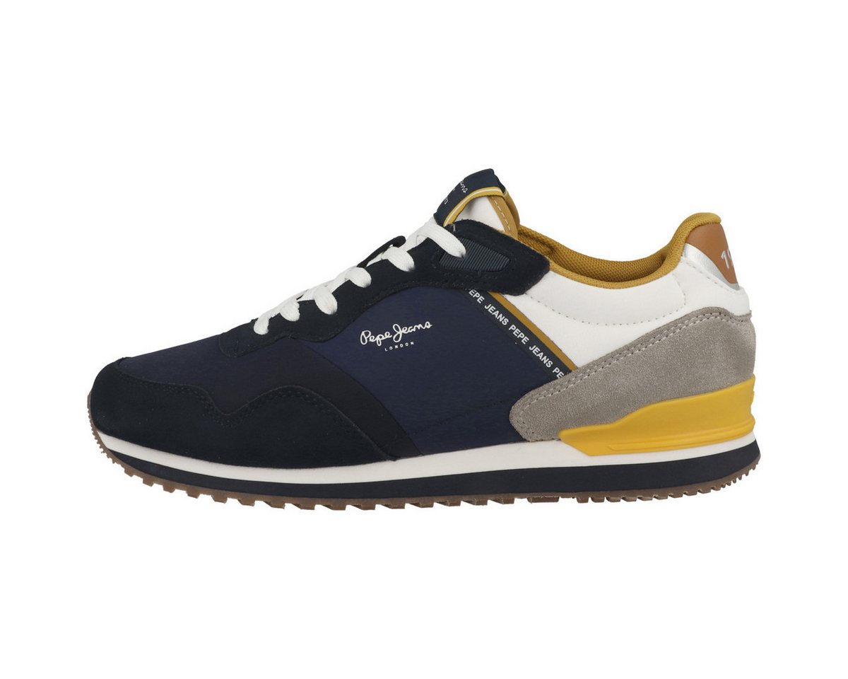 Pepe Jeans London Muse Herren Sneaker Turnschuhe, Sportschuhe, Freizeitschuhe, Halbschuhe, Schnürschuhe