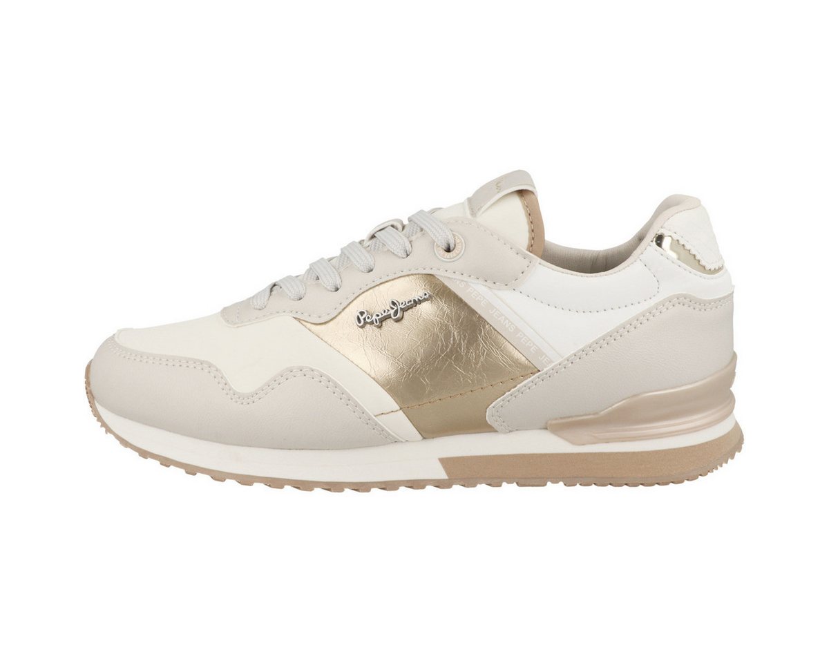 Pepe Jeans London Shine Damen Sneaker Turnschuhe, Sportschuhe, Freizeitschuhe, Halbschuhe, Schnürschuhe