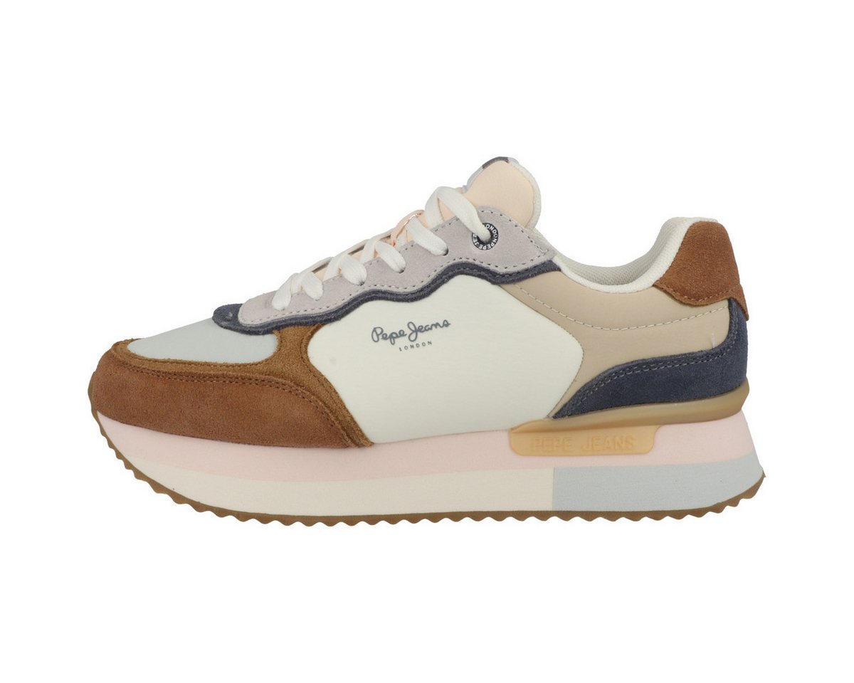 Pepe Jeans Rusper Class Damen Sneaker Turnschuhe, Sportschuhe, Freizeitschuhe, Halbschuhe, Schnürschuhe