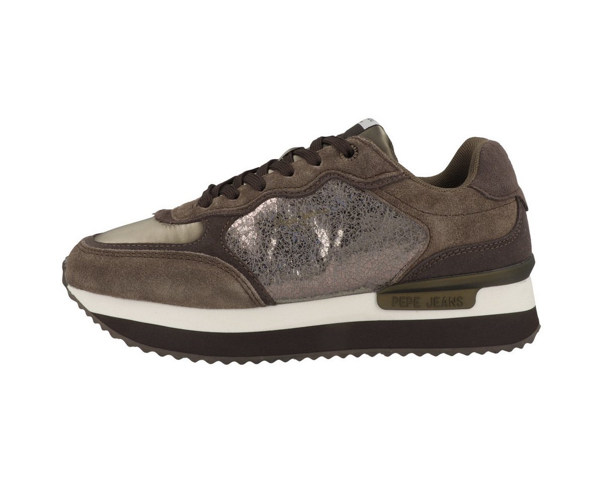 Pepe Jeans Rusper Stars Damen Sneaker Turnschuhe, Sportschuhe, Freizeitschuhe, Halbschuhe, Schnürschuhe