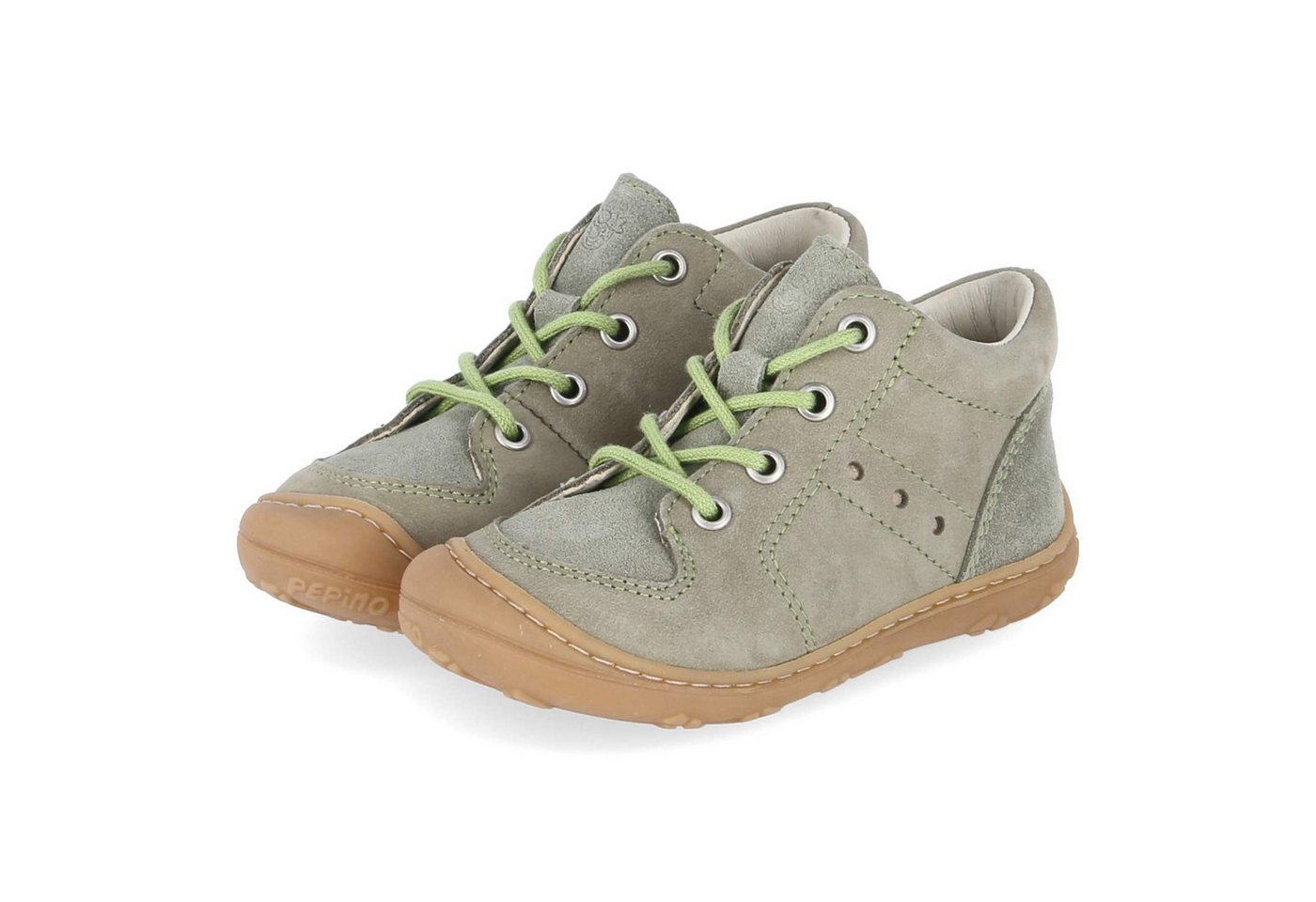Pepino 50 1205002/530 Unisex Rauleder green Lauflernschuh