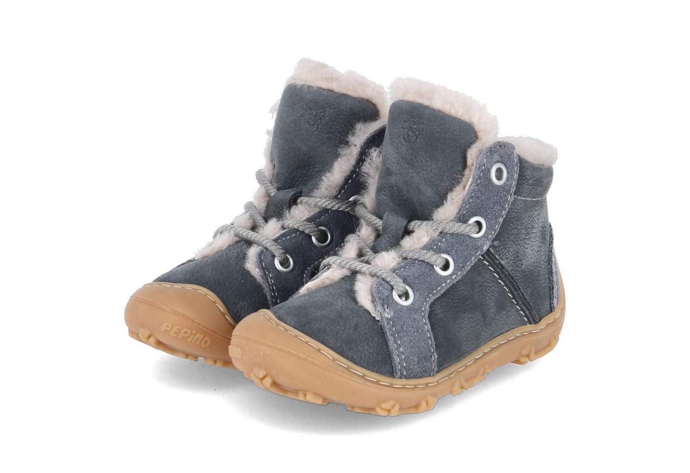 Pepino 50 1500103/140 Jungen Rauleder blau Winterboots