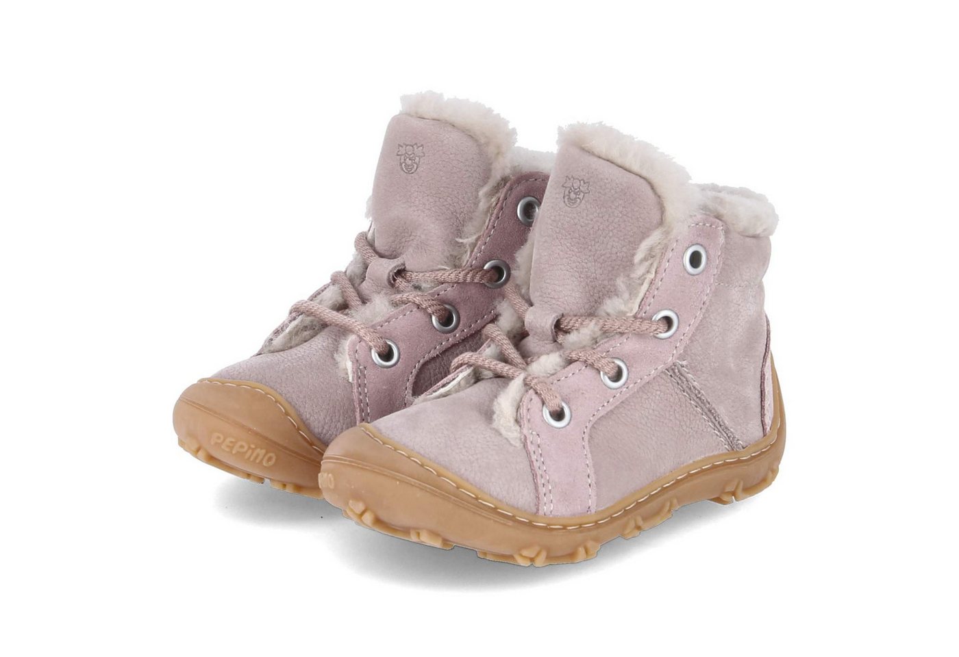 Pepino 50 1500103/311 Mädchen Rauleder lila Winterboots