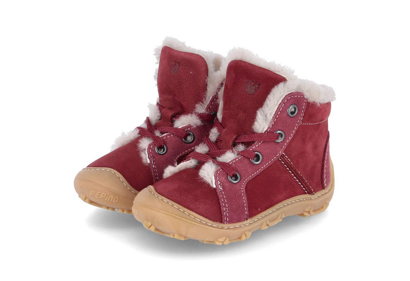 Pepino 50 1500103/370 Unisex Rauleder red Winterboots