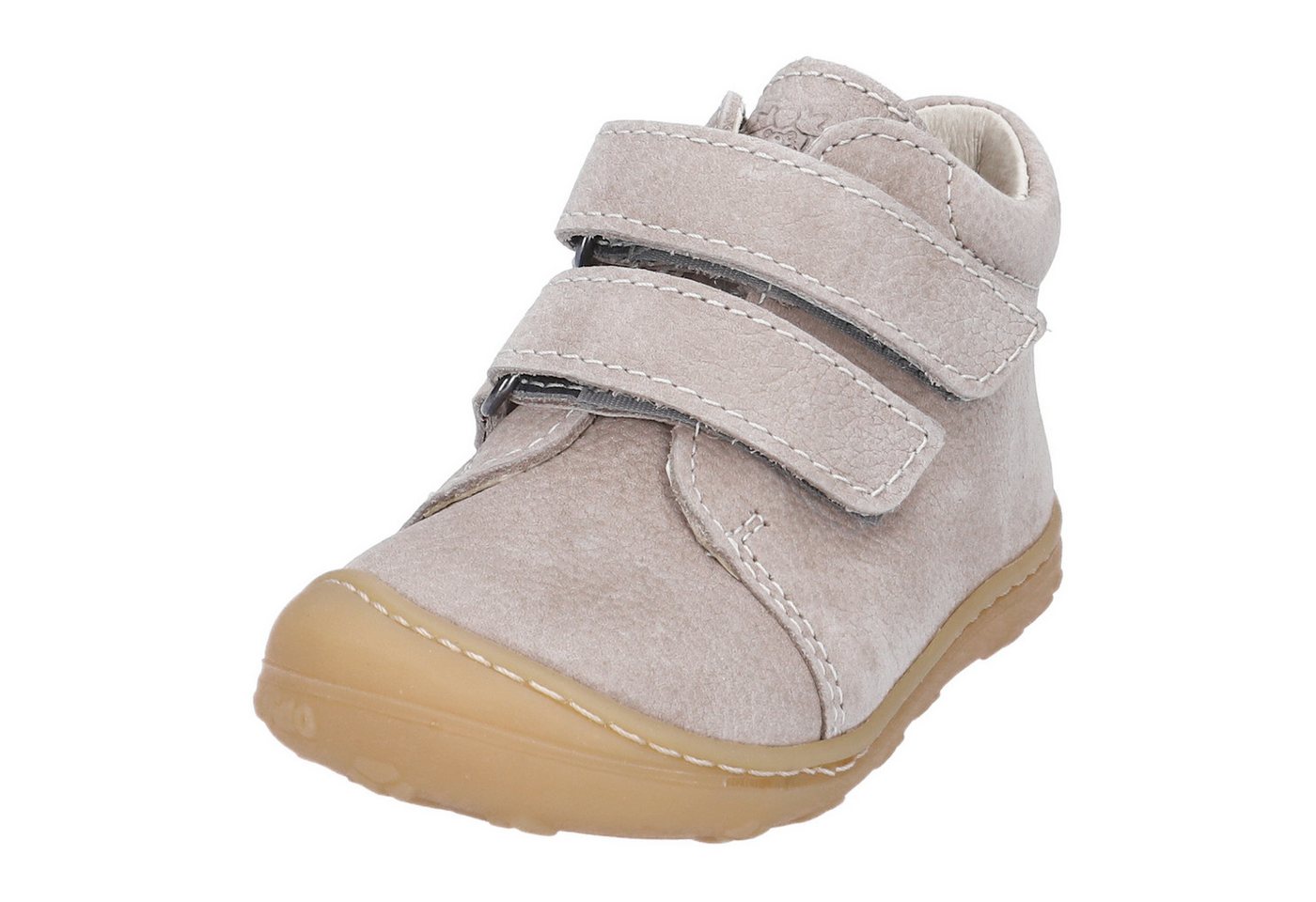 PEPINO by RICOSTA CHRISY W WMS: Weit Lauflernschuh Klettschuh, herausnehmb. Innensohle, Größenschablone zum Download (grau)