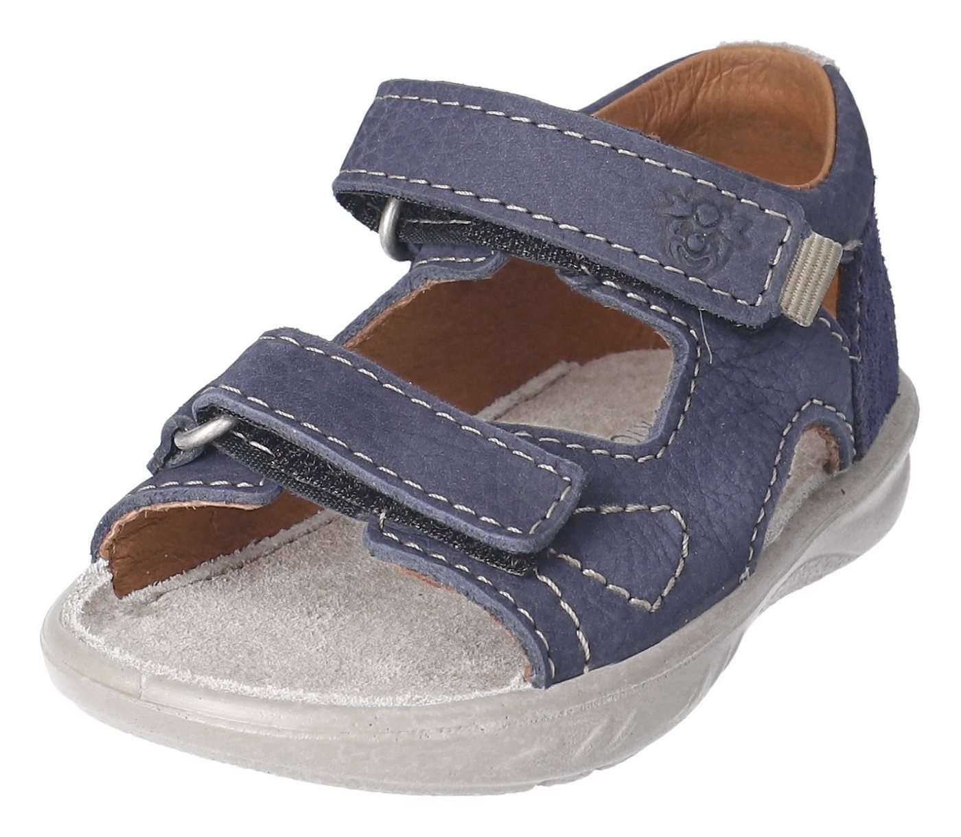 PEPINO by RICOSTA Claas WMS: mittel Lauflernschuh Sandale mit Klett, WMS-System, Leder, Größenschablone zum Download