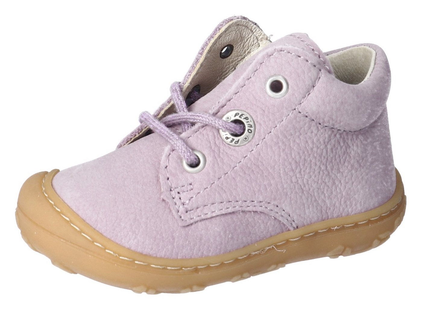 PEPINO by RICOSTA Cory 50 WMS: Mittel Lauflernschuh Schnürschuh mit WMS-System, Leder, Größenschablone zum Download