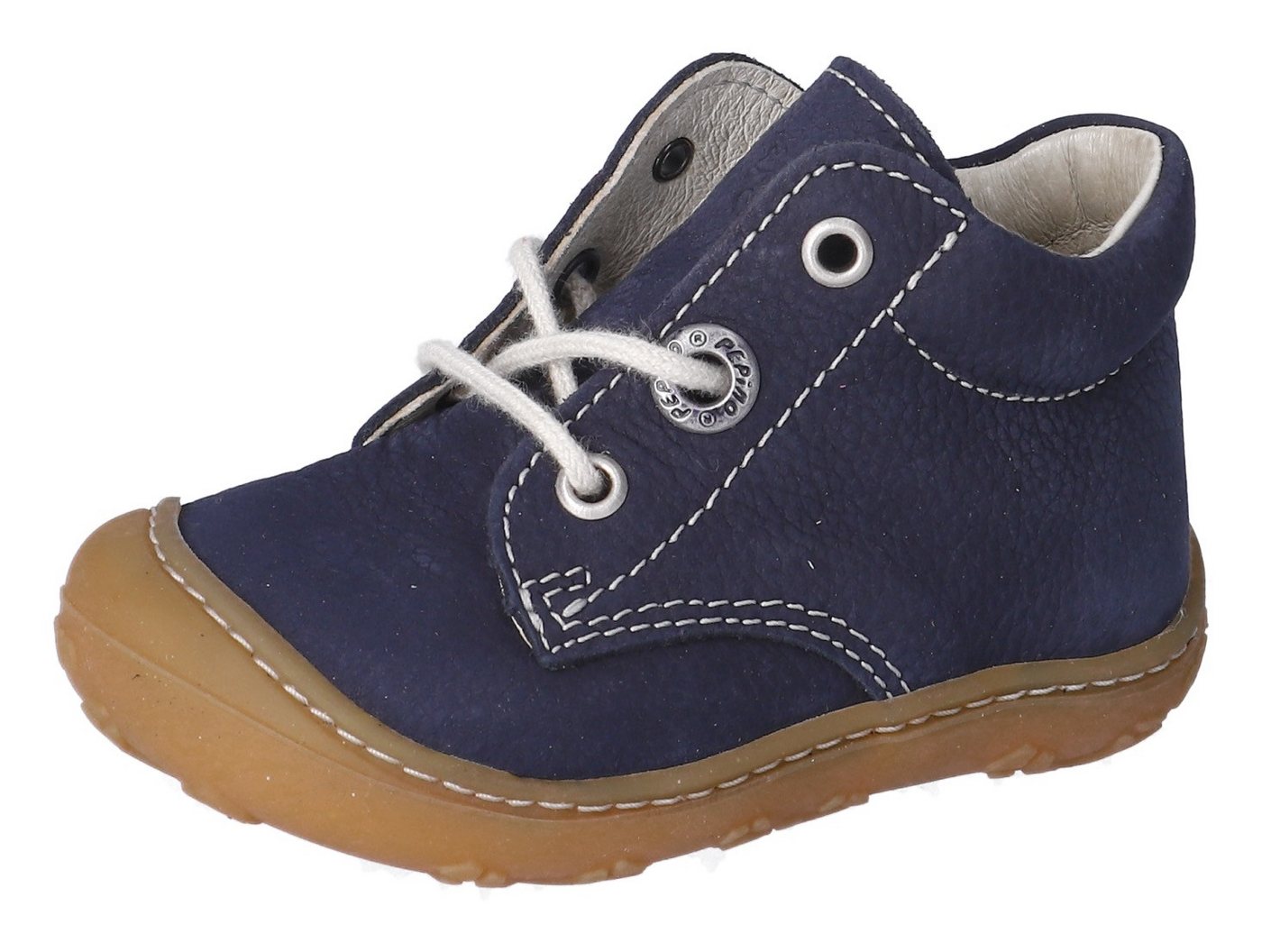 PEPINO by RICOSTA CORY W WMS: Weit Lauflernschuh Schnürschuh m. Weiten-Meßsystem, Leder, Größenschablone zum Download