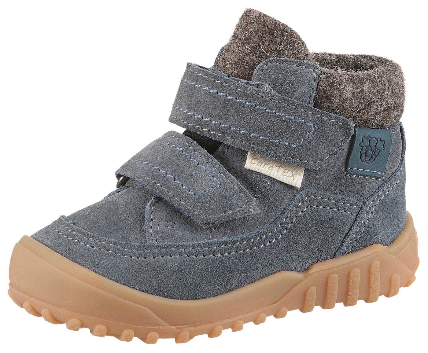 PEPINO by RICOSTA Donte 50 WMS: weit Lauflernschuh Winterboots, Klettschuh mit TEX, Größenschablone zum Download