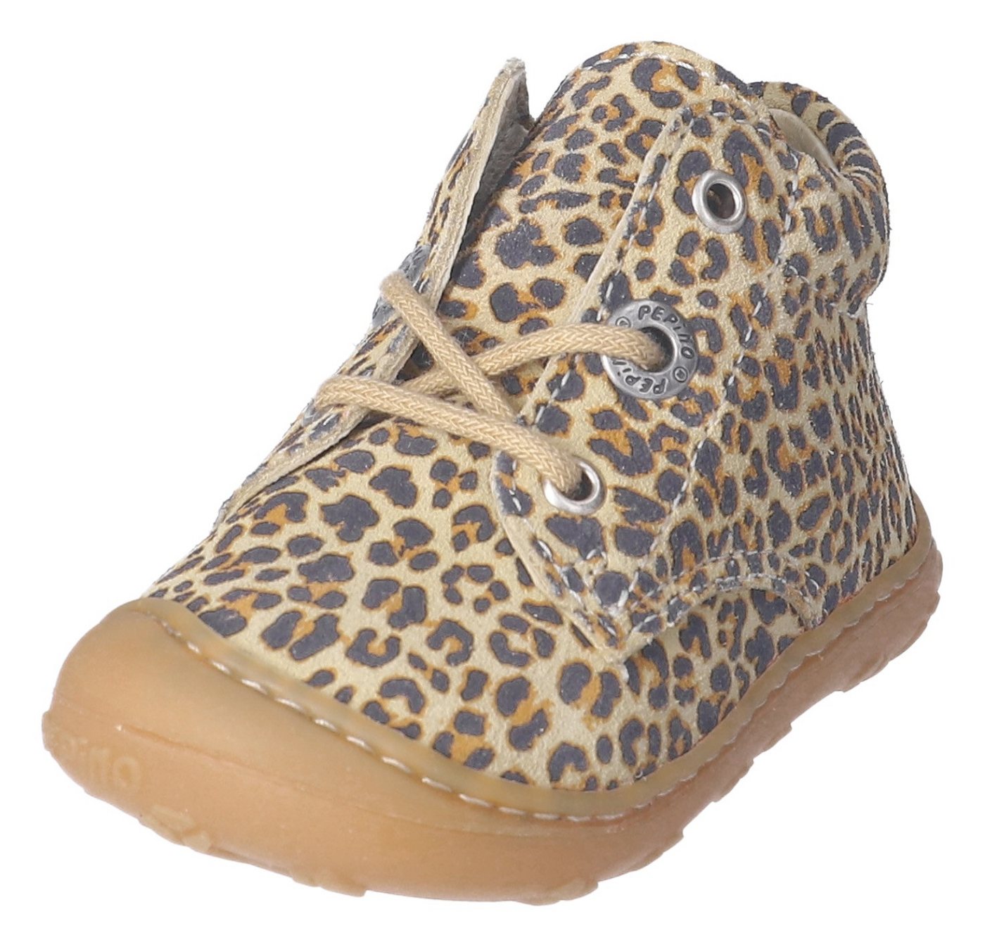 PEPINO by RICOSTA DOTS WMS: Mittel Lauflernschuh Schnürschuh m. Weiten-Meßsystem, Leder, Größenschablone zum Download